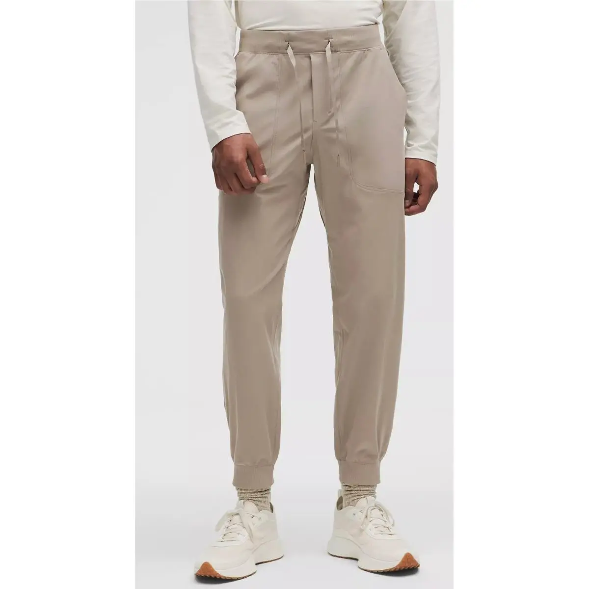 Lululemon Abc Regular Jogger Mens M Warpstreme Grey Tapered LM5BKOS
