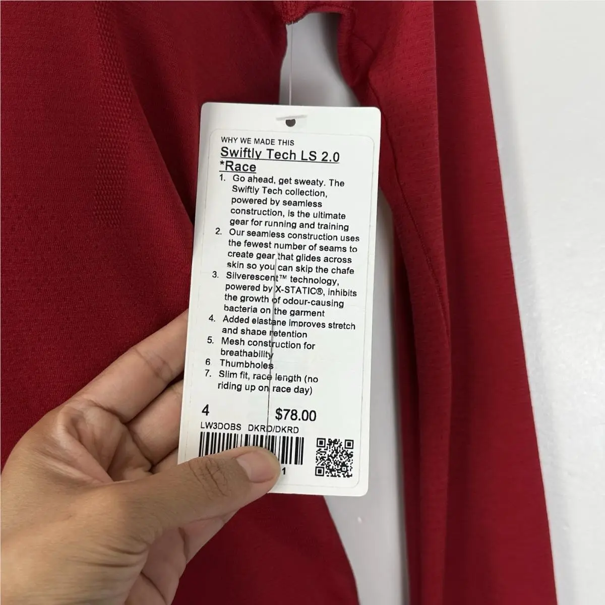 Lululemon clothing - Red 3
