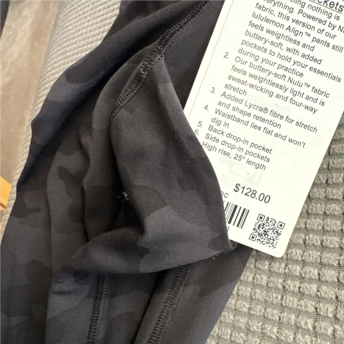 Lululemon clothing - 76273 - 76273 - Heritage 365 Camo Deep Coal Multi 1