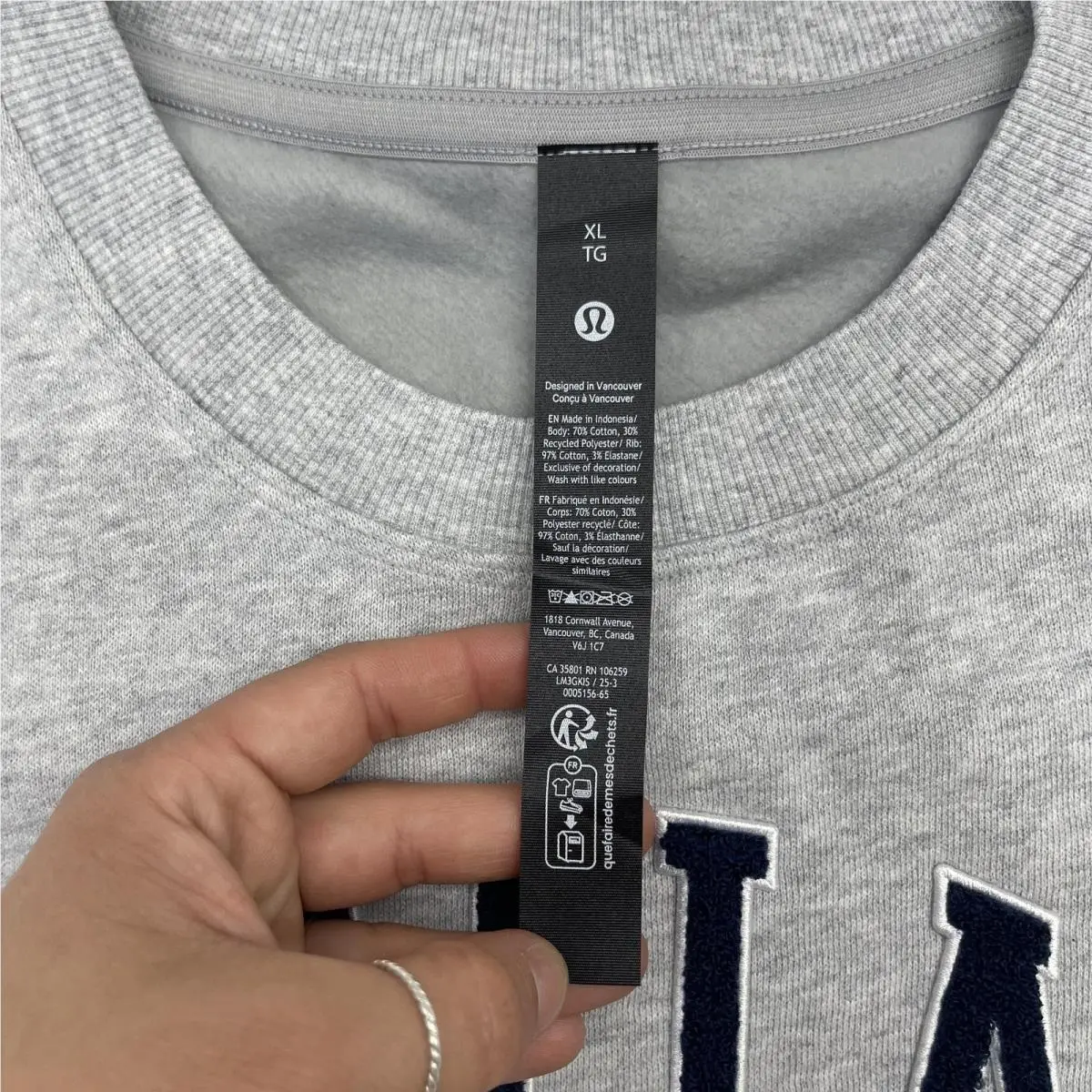 Lululemon clothing - Gray 3