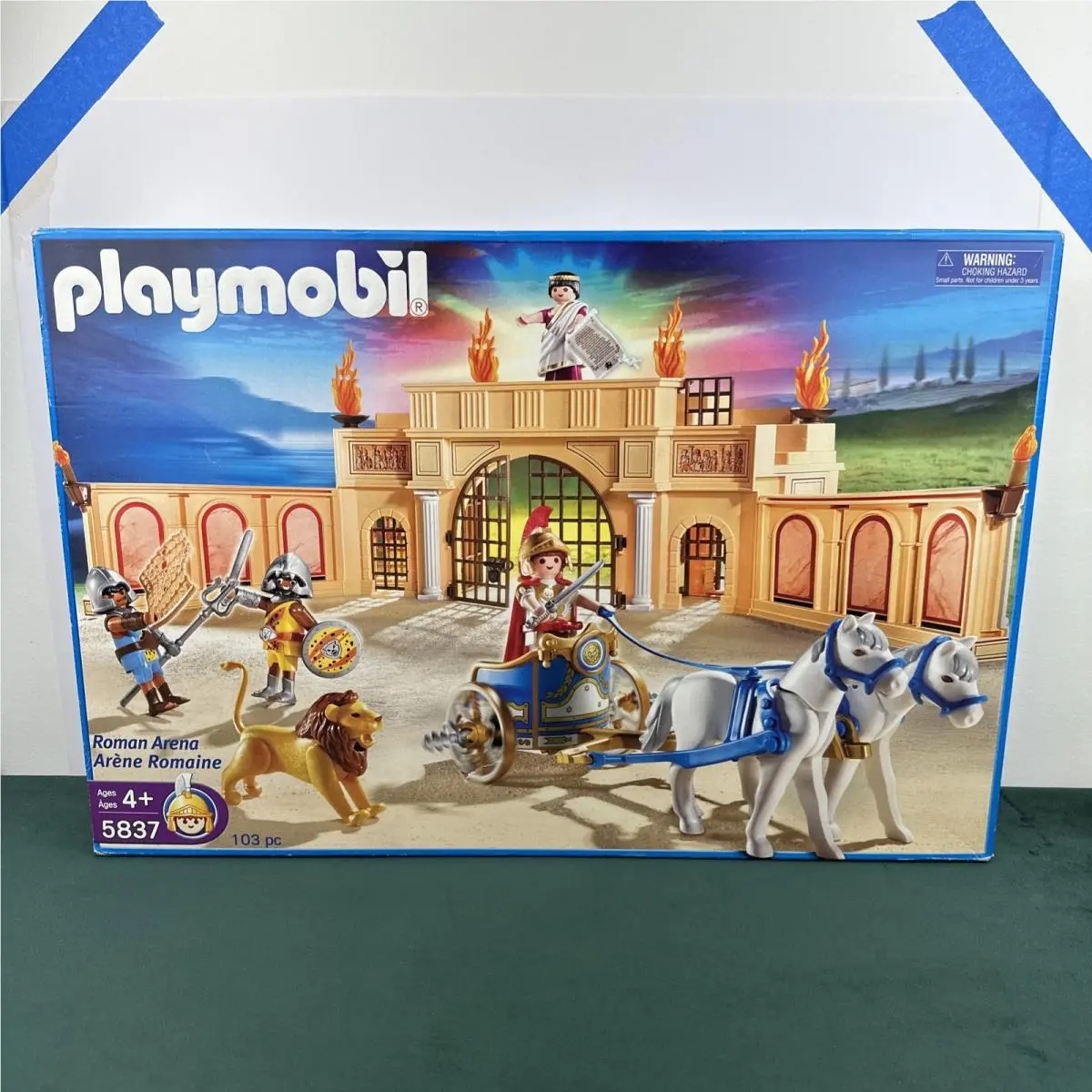 Playmobil 5837 Roman Arena Gladiators Chariot Horses 2007