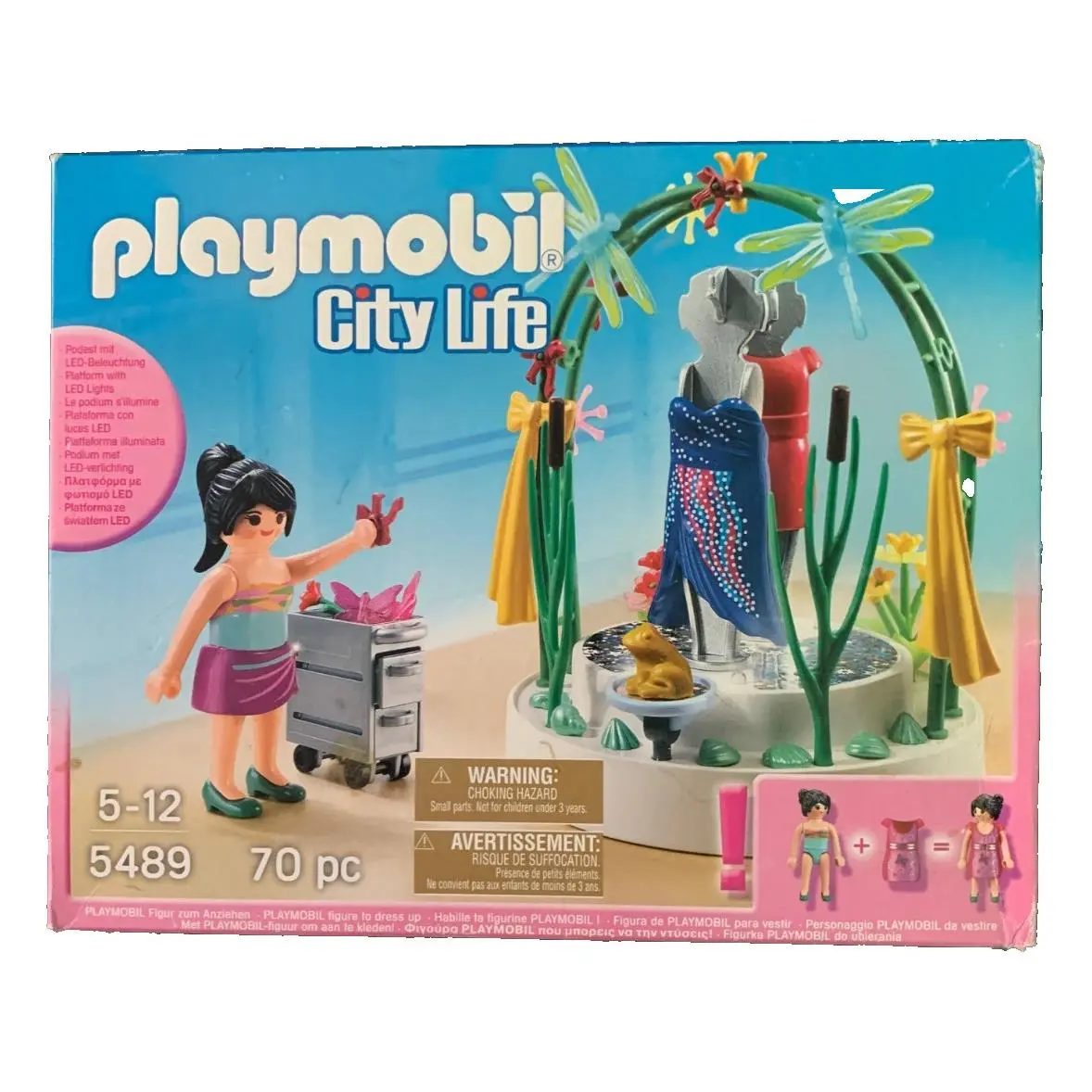 Playmobil 5489 Clothing Display Playset - City Life - - Hard to Find