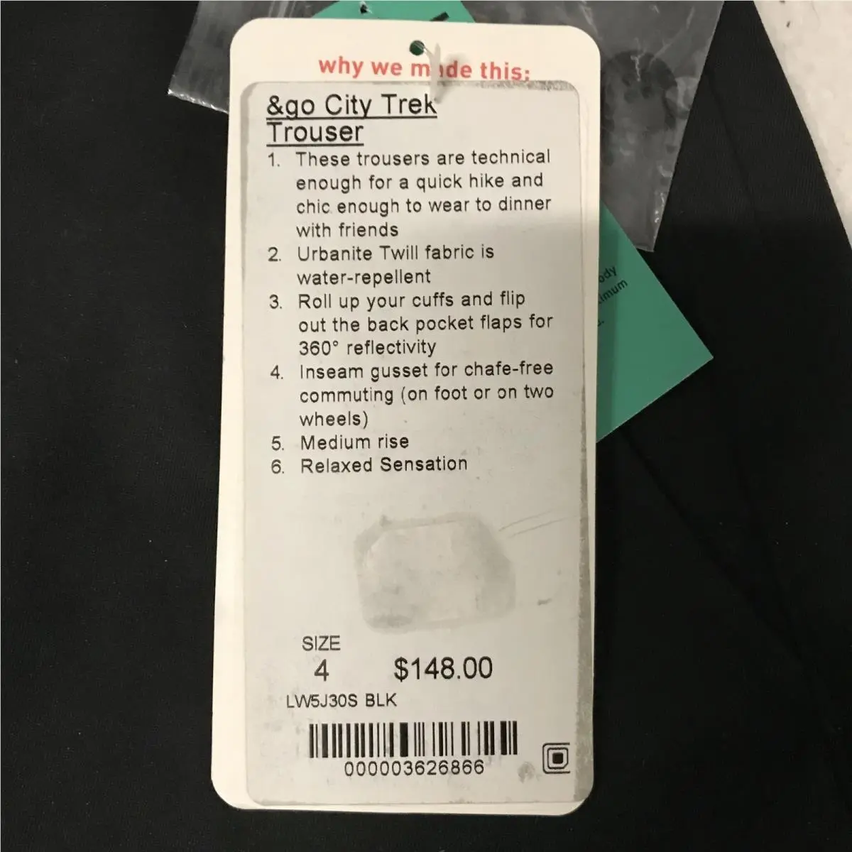 Lululemon clothing - Black 3