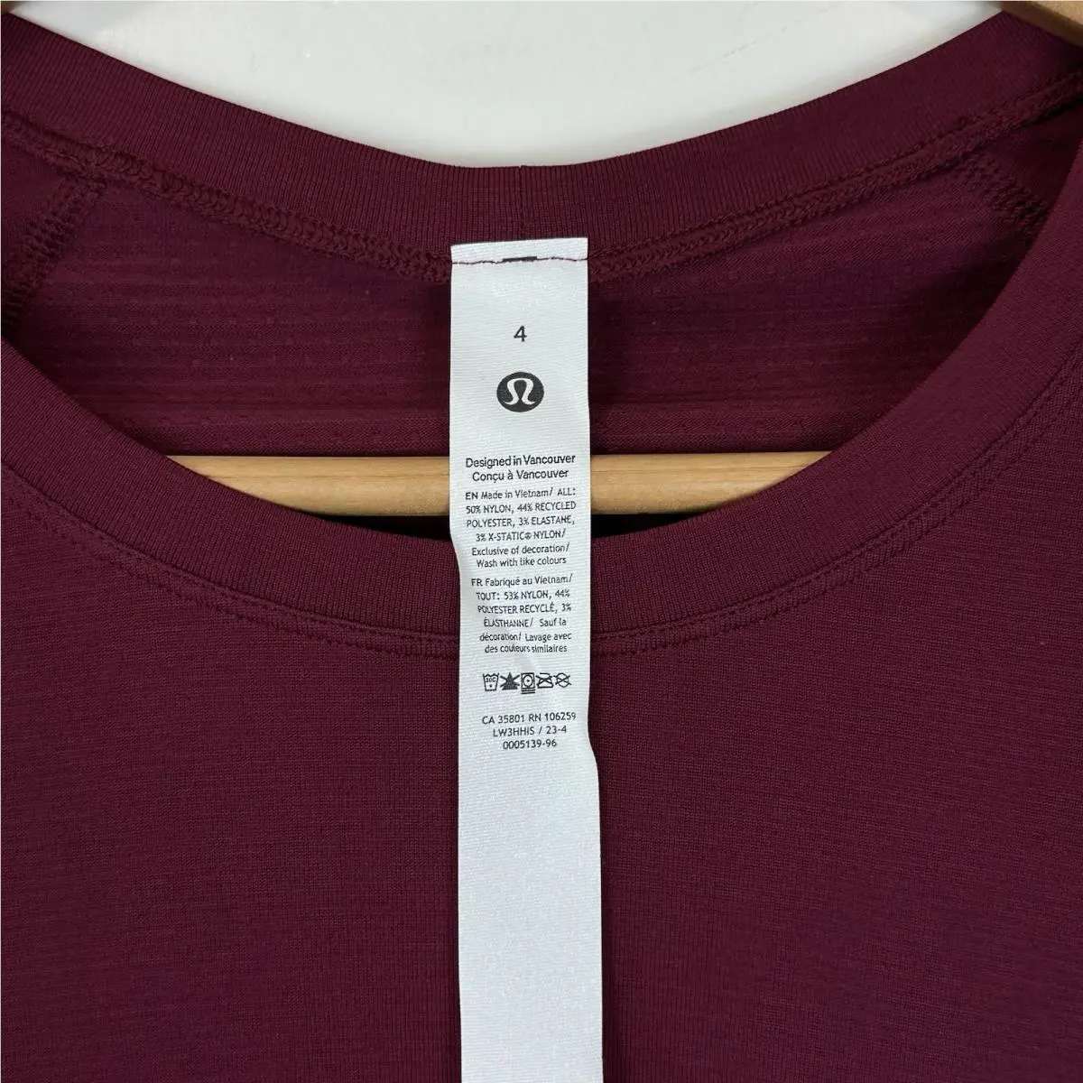 Lululemon clothing - deep Luxe 2