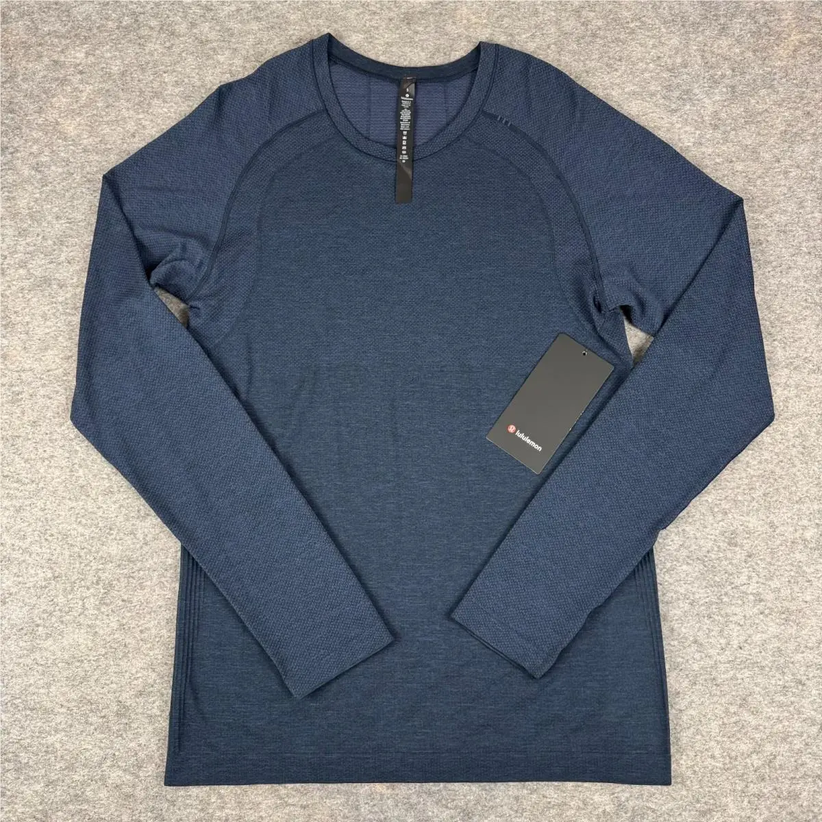 Lululemon Metal Vent Tech Long Sleeve 2.0 Mineral Blue True Navy Mens Small S
