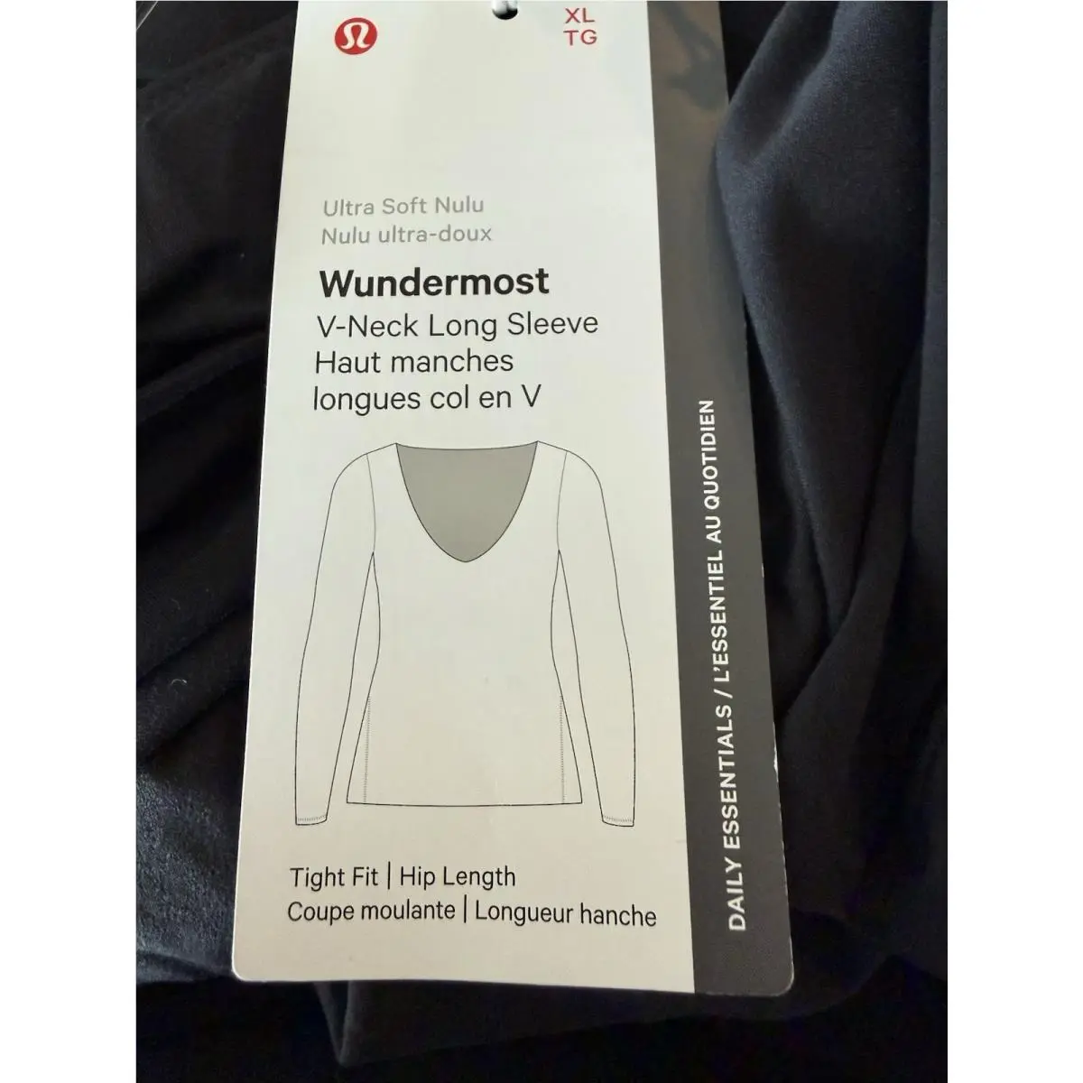 Lululemon clothing - LuLulemon Wundermost - Wundermost - Black 2