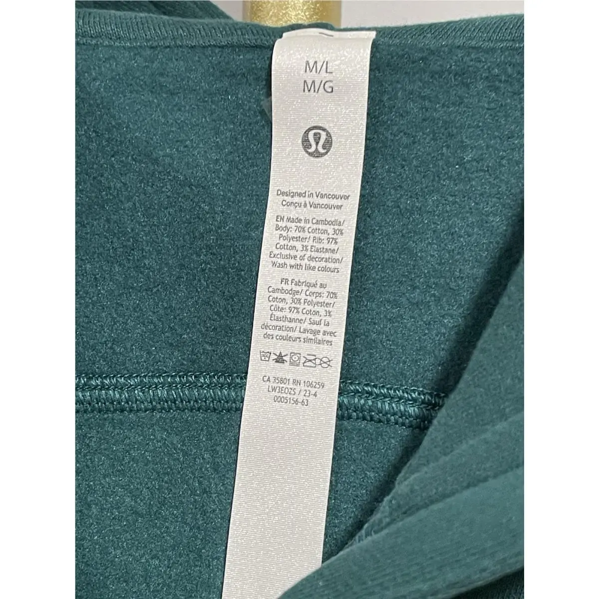 Lululemon clothing - Green 10