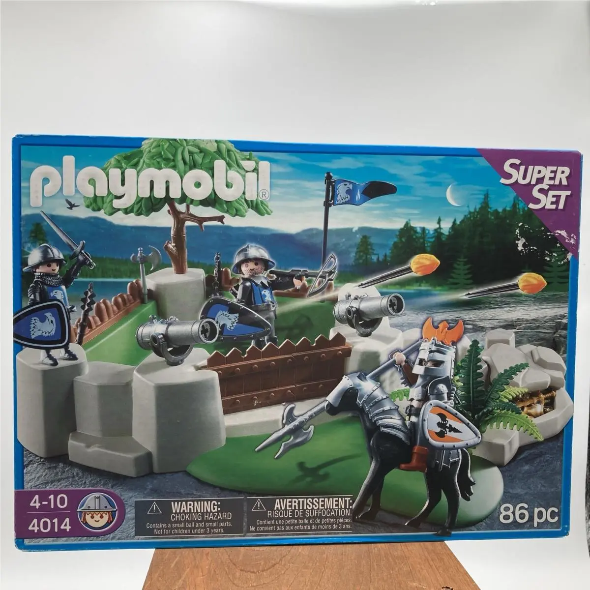 Playmobil Knights Fort Superset 4014 Medieval Treasure Horse Soldiers