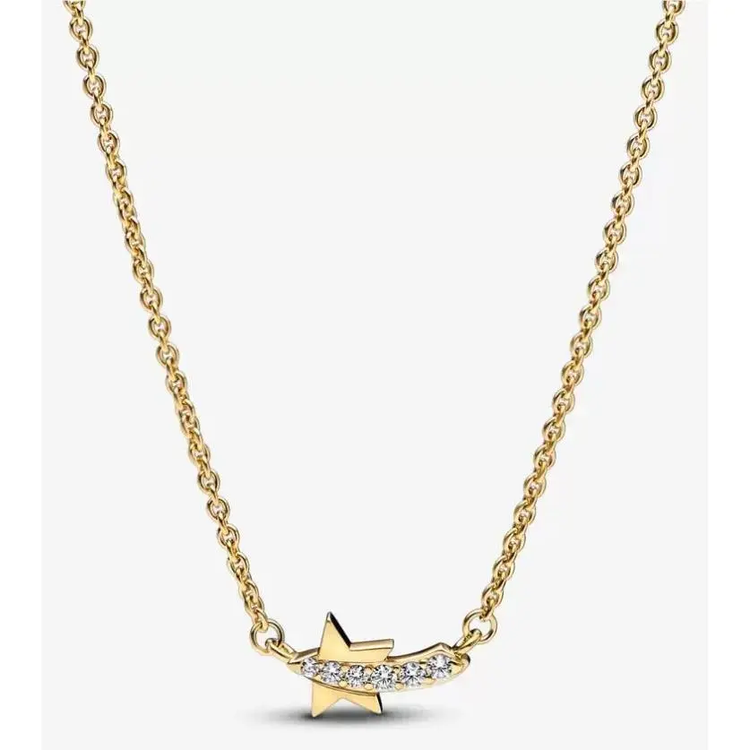 Pandora Shooting Star Pavé Collier Necklace 17.7 362374C01-45