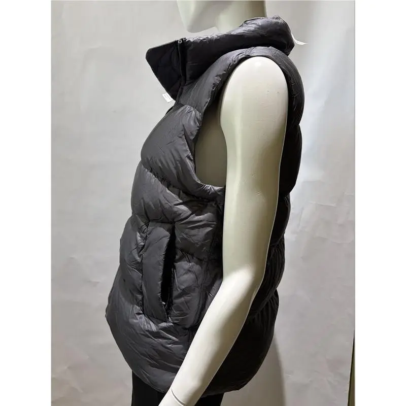 Lululemon clothing - Featherweight 900-Down-Fill Puffer Vest - Featherweight Puffer Vest - LW4CHQS Graphite Grey - Graphite Grey 2