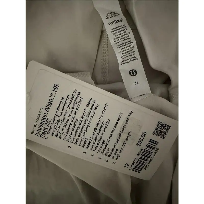 Lululemon clothing - Align HR Pants 25