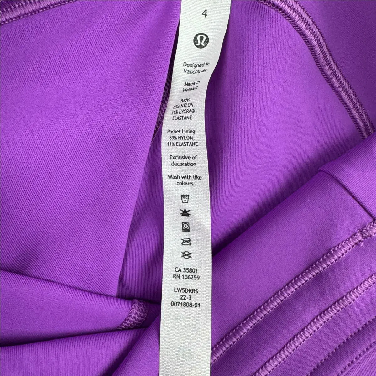 Lululemon clothing - Purple 12