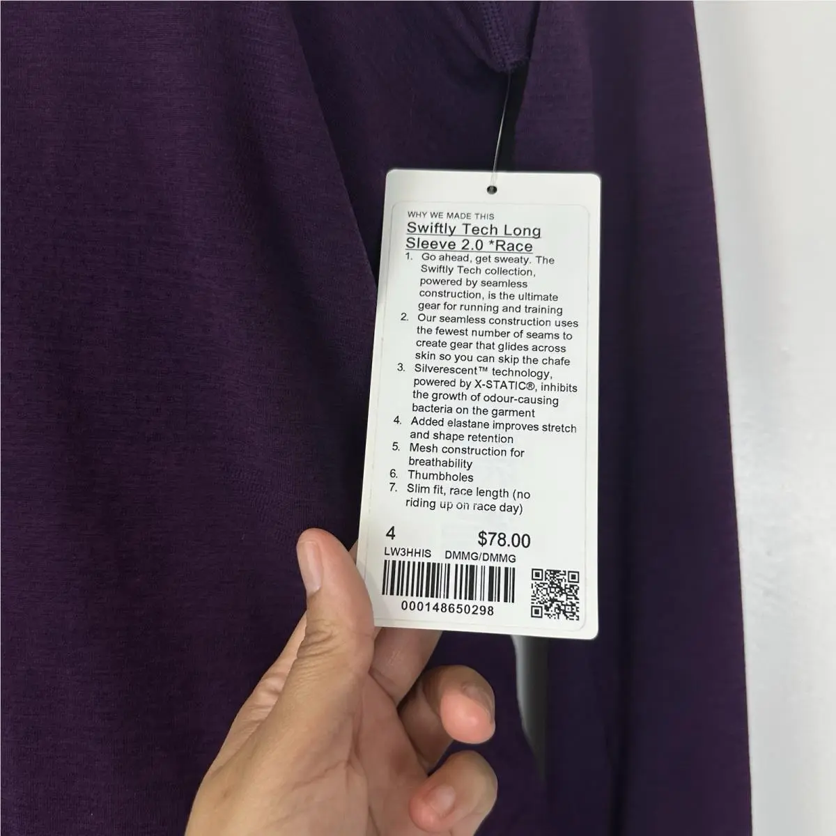 Lululemon clothing - Dramatic Magenta 4