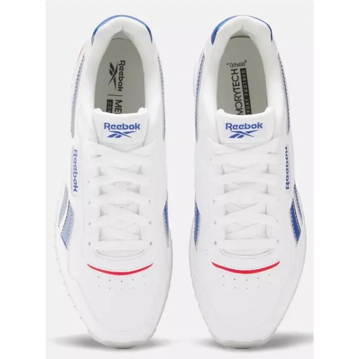 Reebok shoes - Reebok Glide - Glide - FTWWHT / PUGRY2 / VECB (White / Blue / Red) 4