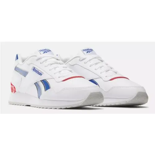 Reebok shoes - Reebok Glide - Glide - FTWWHT / PUGRY2 / VECB (White / Blue / Red) 10