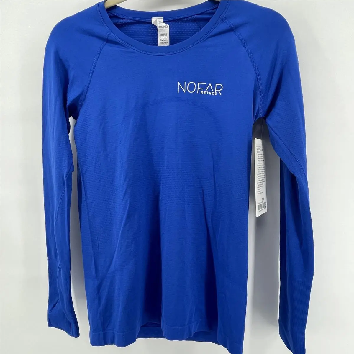 Lululemon Swiftly Tech Long Sleeve 2.0 Womens 6 Blue Nofar