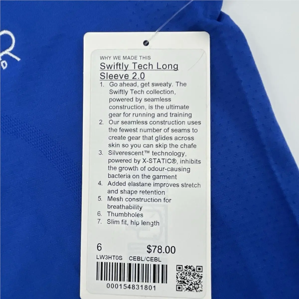 Lululemon clothing - Blue 6