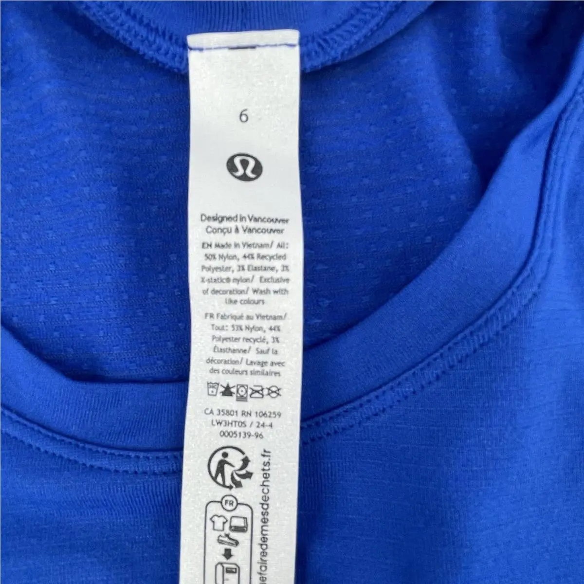 Lululemon clothing - Blue 7
