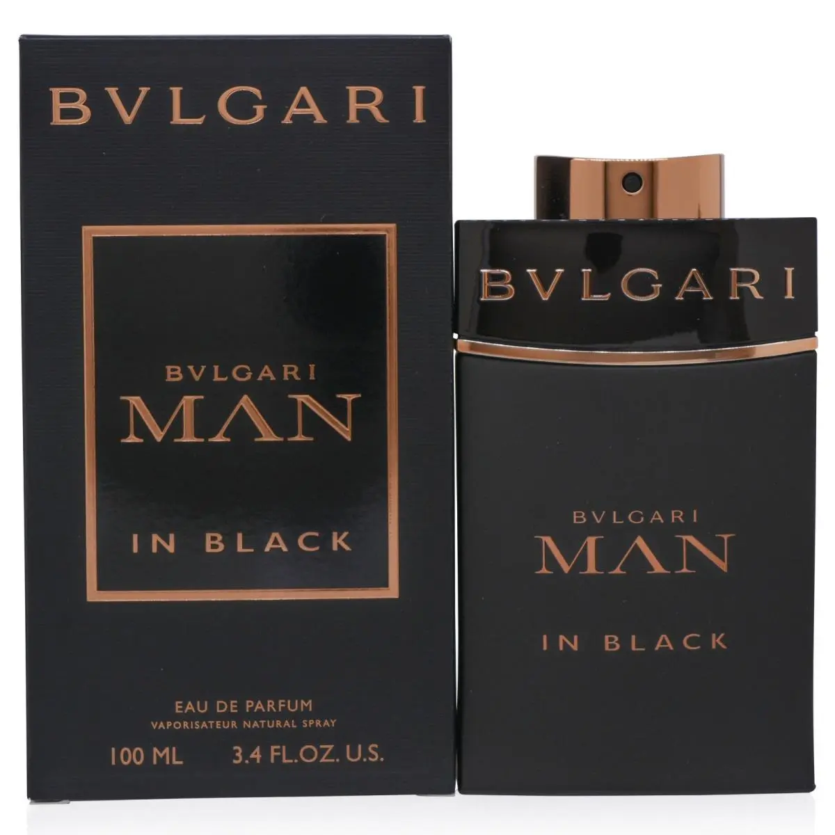 Bvlgari Man In Black Edp Spray 3.4 Oz For Men