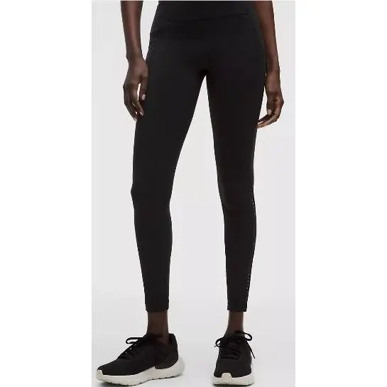 Lululemon Swift Speed High-rise Tight 28 Brushed Black Leggings Size 4