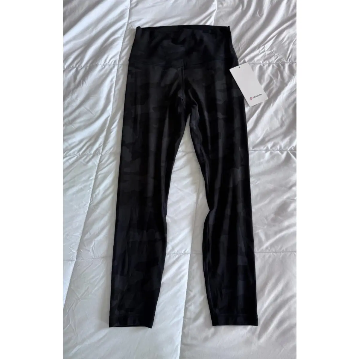 Lululemon Align HR Pant 25” Size 6 Legging Pant Camo Black Lwsdlxs H3DC