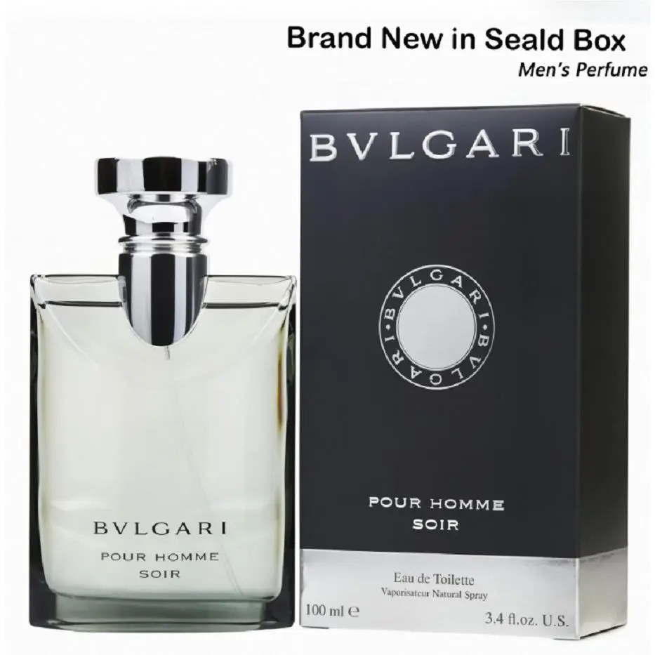 Bvlgari Pour Homme Soir Eau de Toilette Spray 3.4 oz / 100 ml For Men