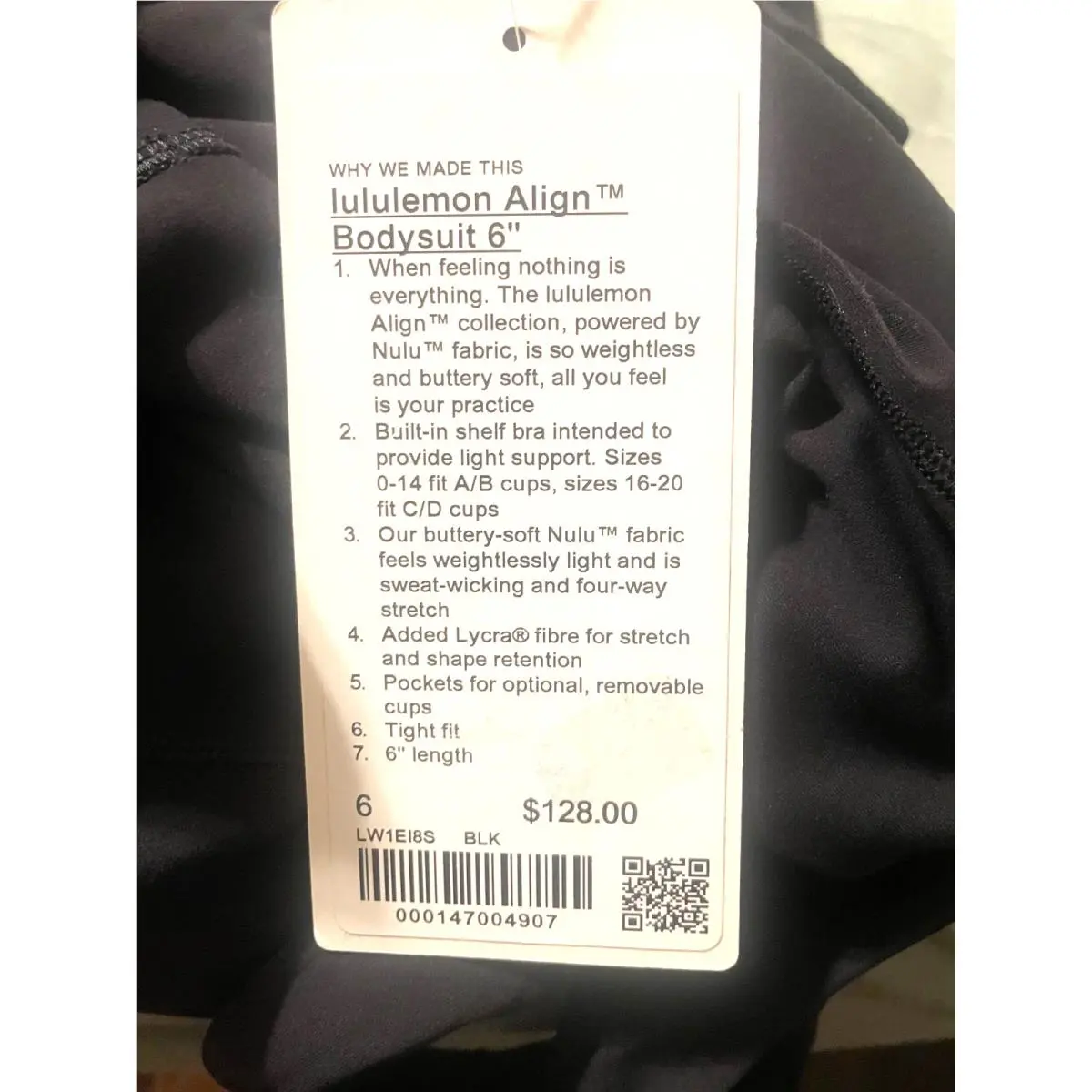 Lululemon clothing - Black 0