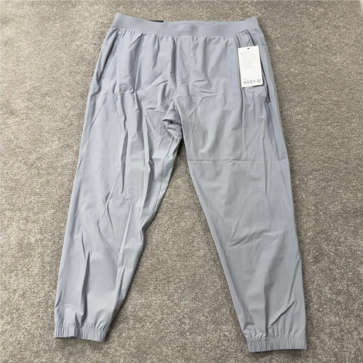 Lululemon Surge Jogger Shorter Mens Xxl Rhino Grey Running Pants LM5957S Rhig