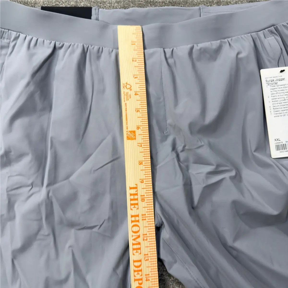 Lululemon clothing - Surge Jogger Shorter - Surge Jogger Shorter - Gray 2