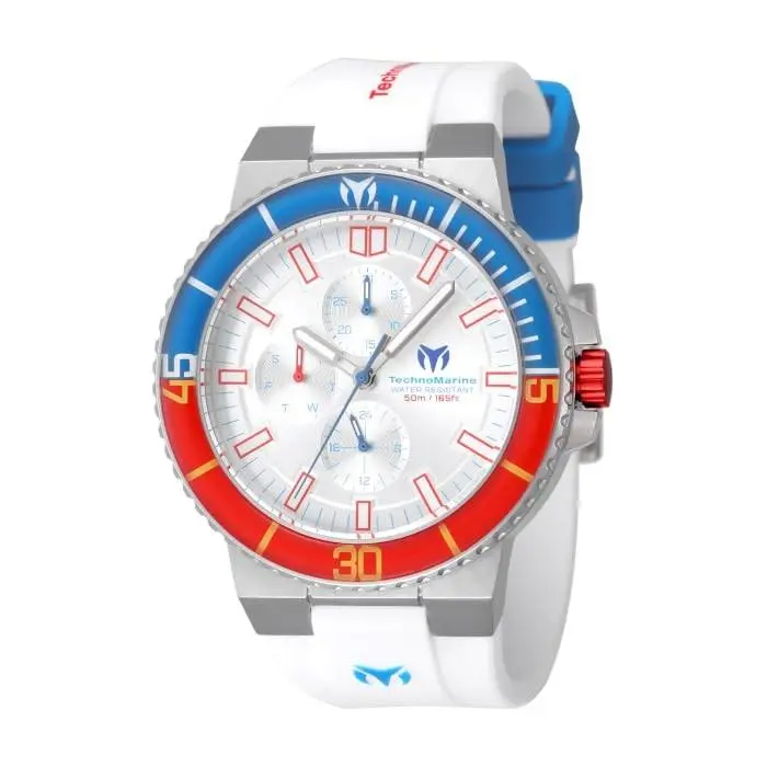 Technomarine Racing Legends Men 43.00mm Steel Steel White+ VH67 Quartz