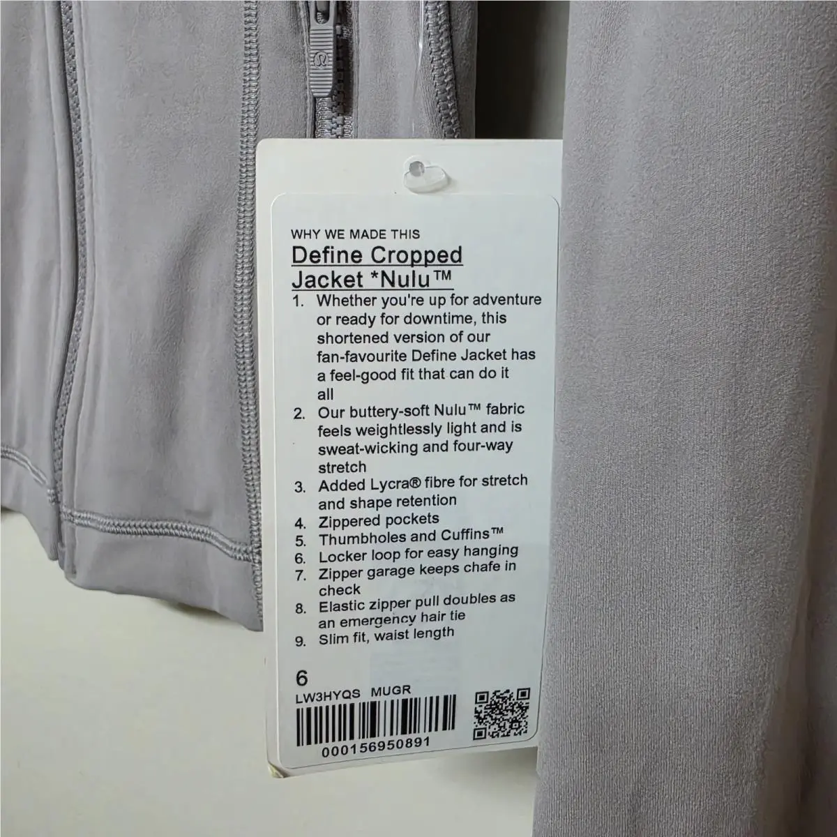 Lululemon clothing - Purple Gray 4