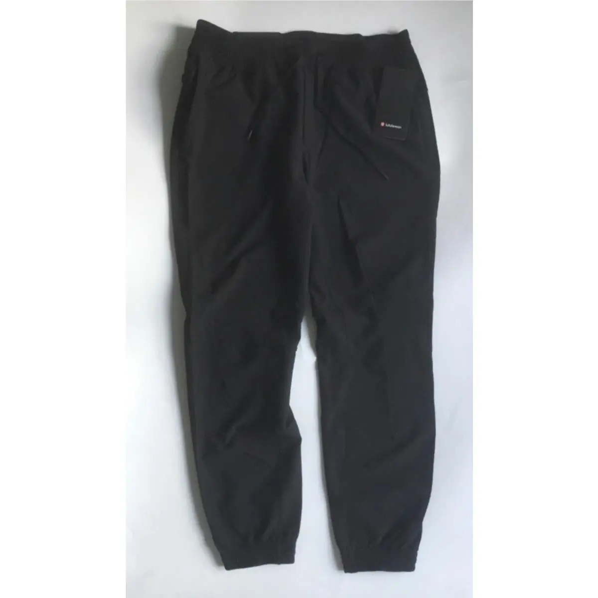 Lululemon Men’s License To Train Textured Jogger Pants LM5BFIS Black Size M Tall