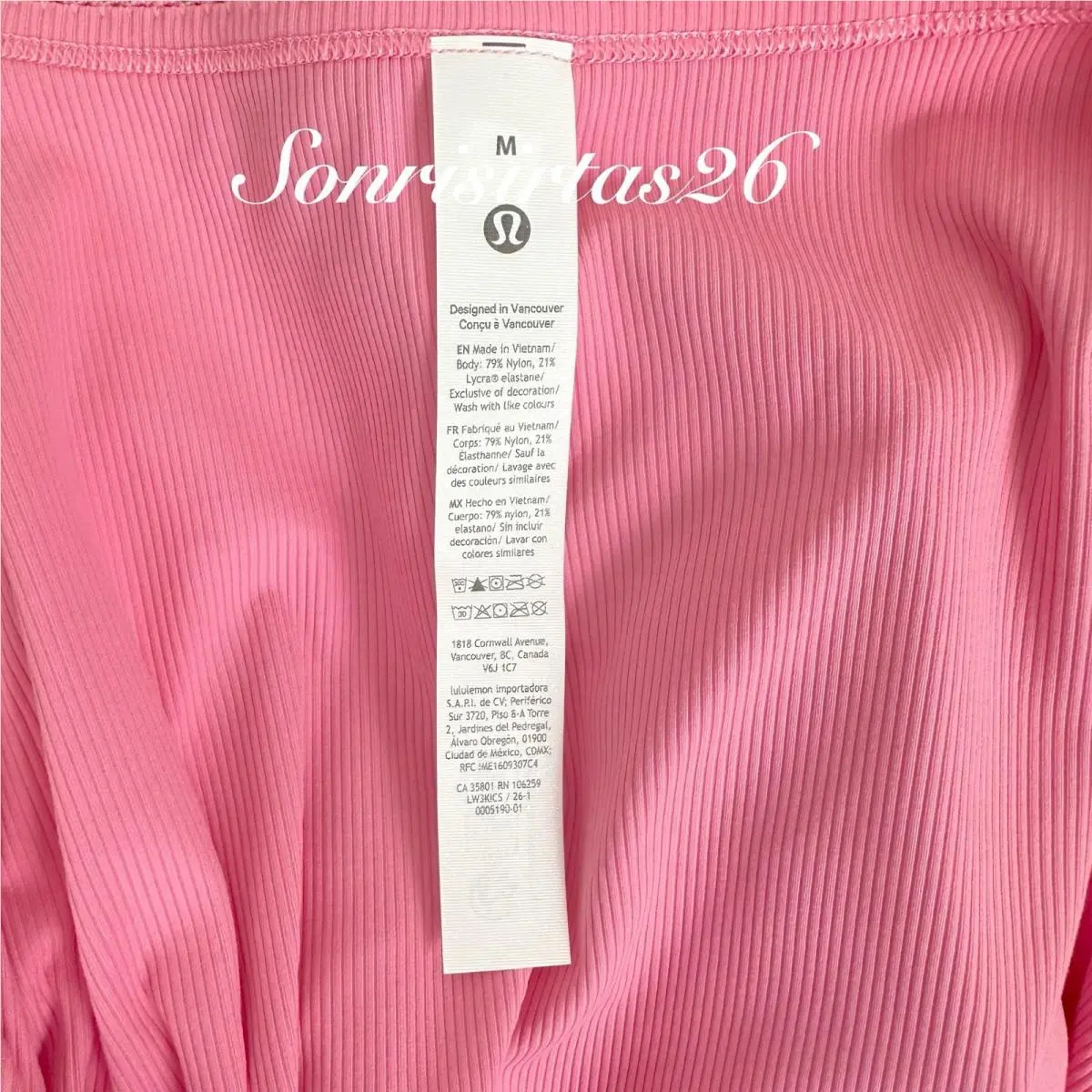 Lululemon clothing - Candy Cloud 8