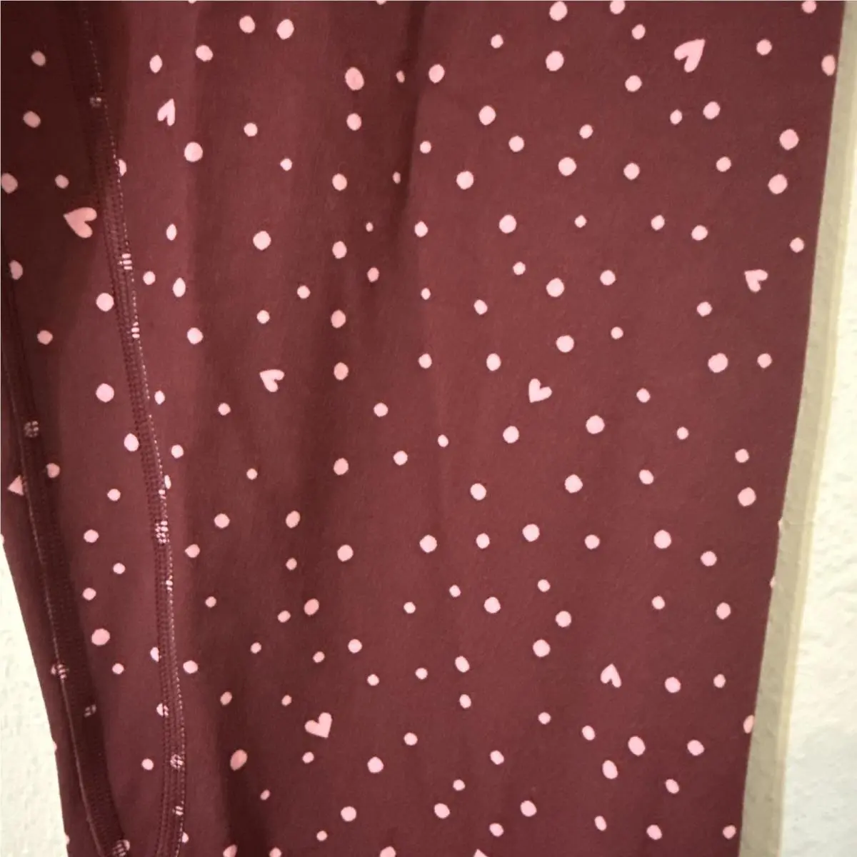 Lululemon clothing - Heart Scatter Dot Burgundy 2