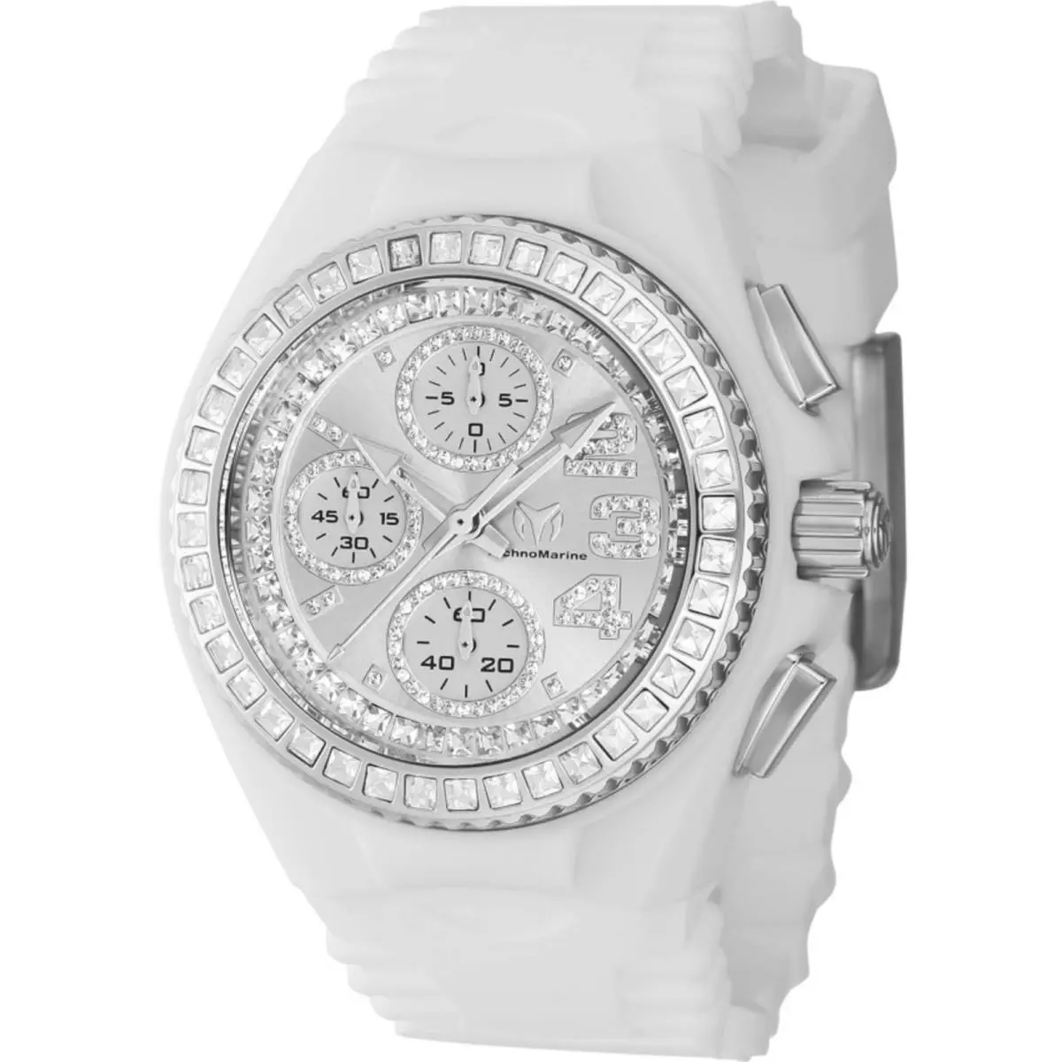 Technomarine Women`s Watch Cruise Jellyfish Chronograph Silver Dial TM-121193 by TechnoMarine