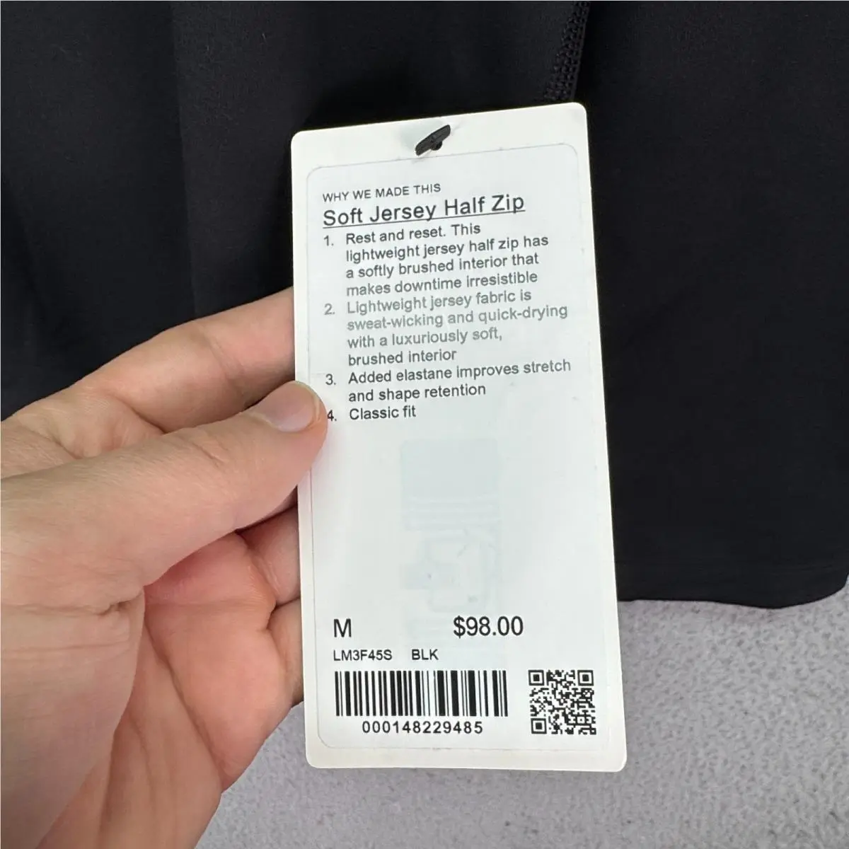 Lululemon clothing - M3F45S - M3F45S - Black 3
