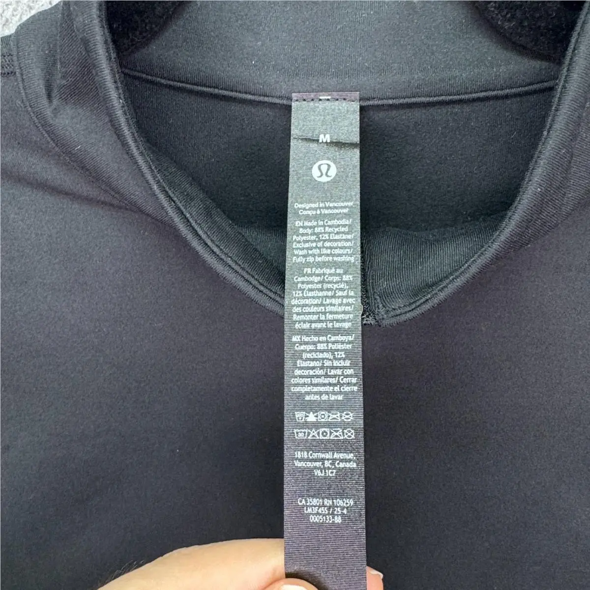 Lululemon clothing - M3F45S - M3F45S - Black 4