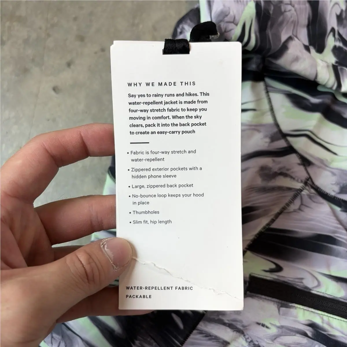 Lululemon clothing - Lululemon Mist Over Windbreaker - Mist Over Windbreaker - Multicolor 13