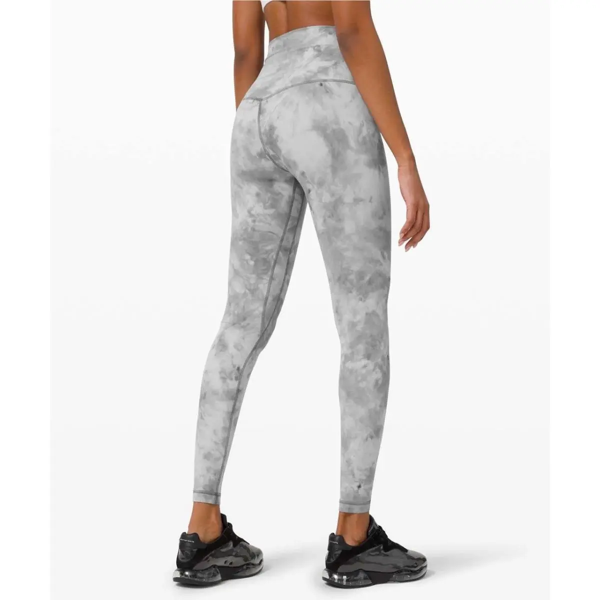 Lululemon Align Super High Rise Pant 28 Size 6 Diamond Dye Stargaze Pitch Grey