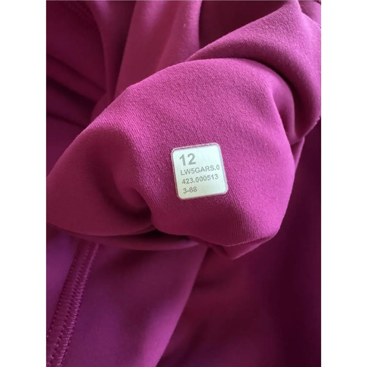 Lululemon clothing - Magenta 10