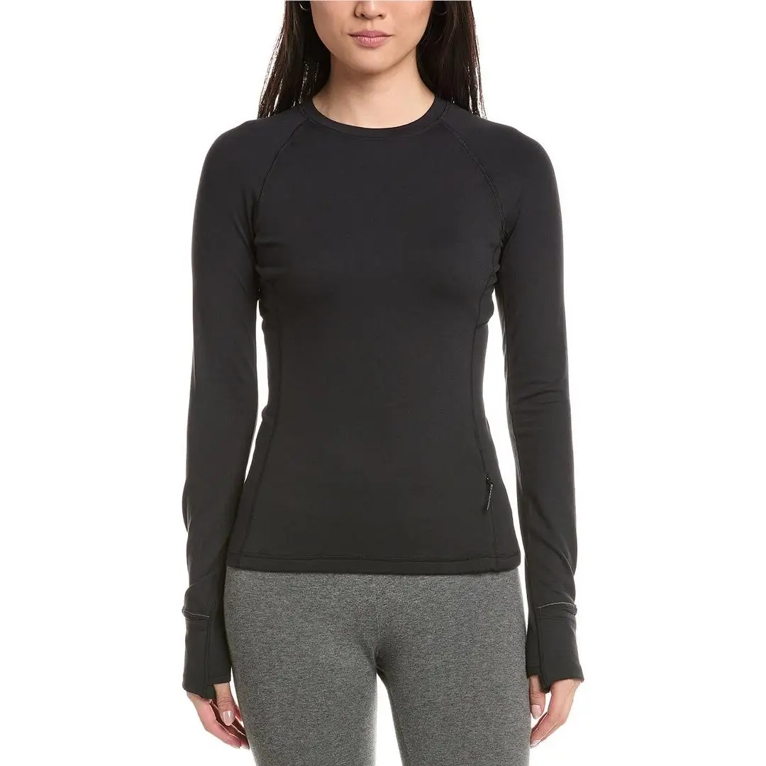 Lululemon It`s Rulu Long Sleeve Top Women`s Black Xs