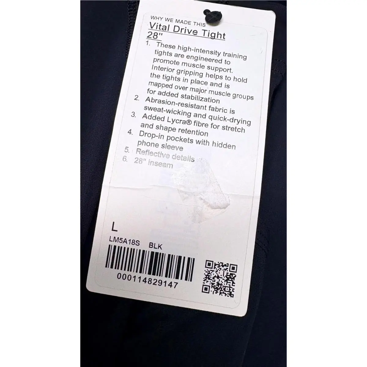 Lululemon clothing - Black 5