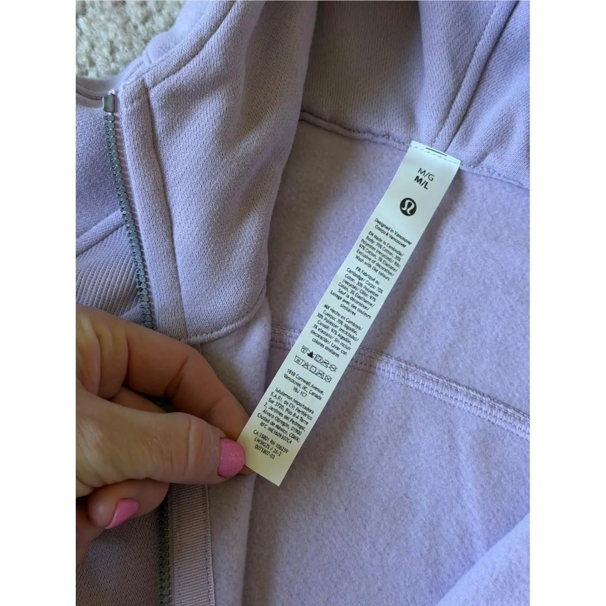 Lululemon clothing - Purple 2