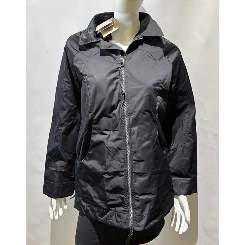 Lululemon Taffeta Collared Jacket Slnsh Size XS LM4ARZS Black
