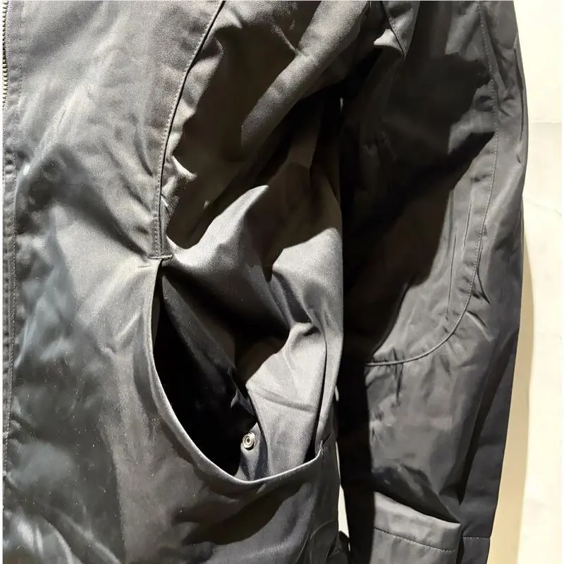 Lululemon clothing - Taffeta Removable-Hood Collared Jacket SLNSH - LM4ARZS - Black 1