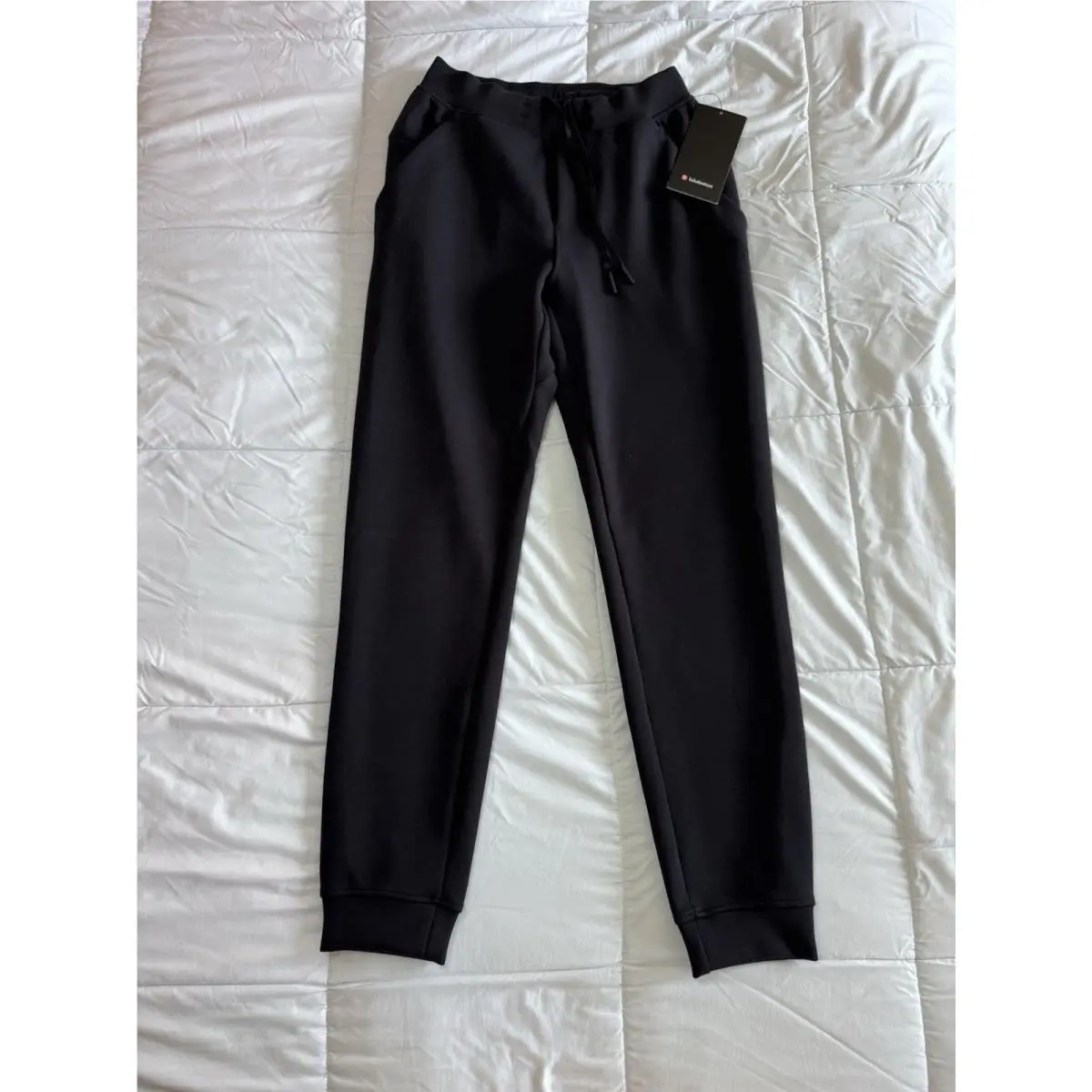 Lululemon Smooth Spacer Jogger Size XS Black Sweat Pants Lounge
