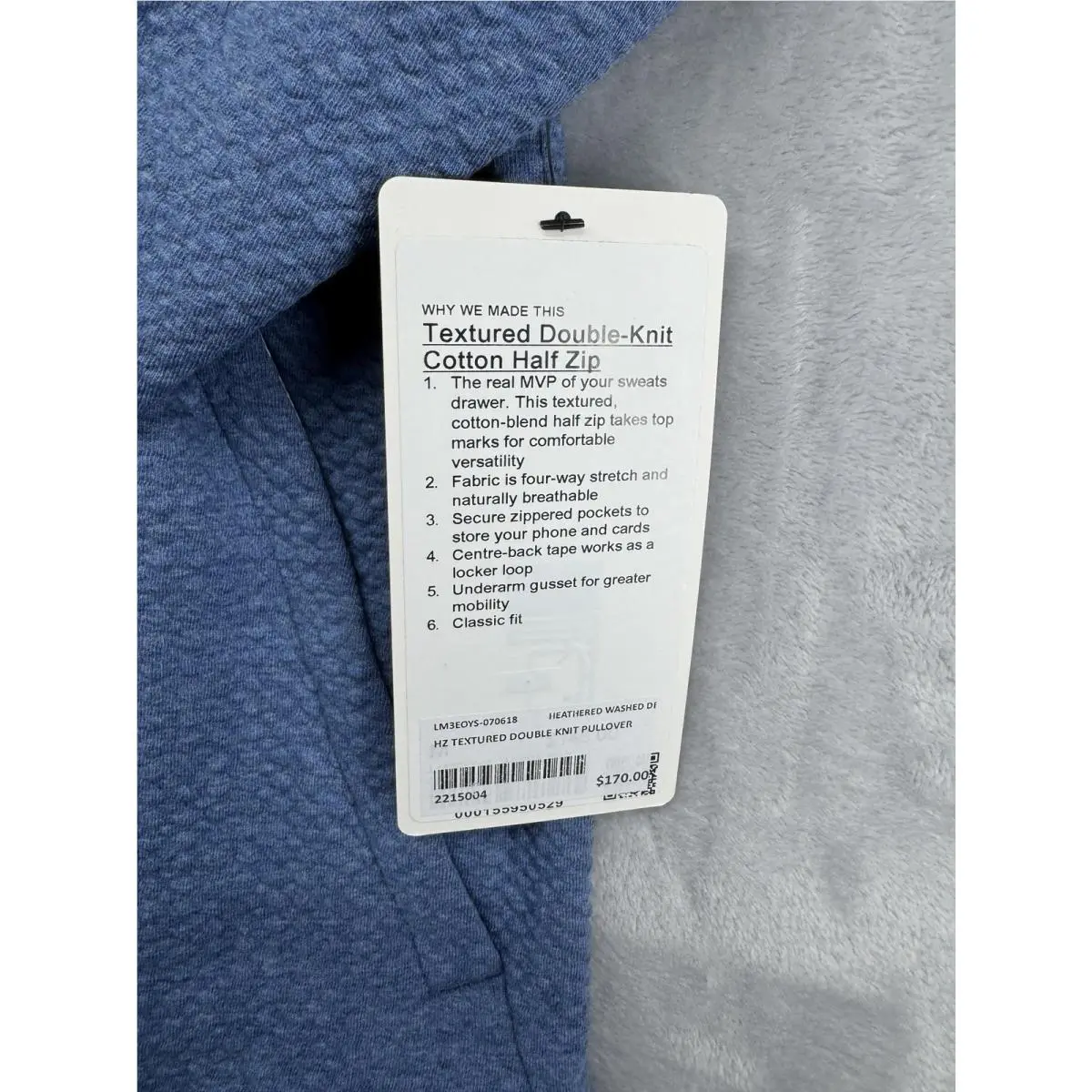 Lululemon clothing - Blue 3