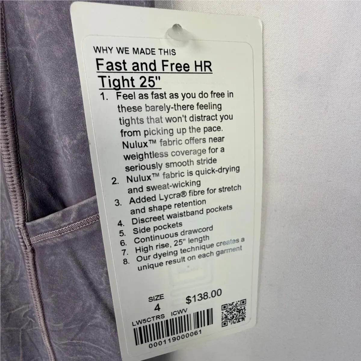 Lululemon clothing - Purple 4