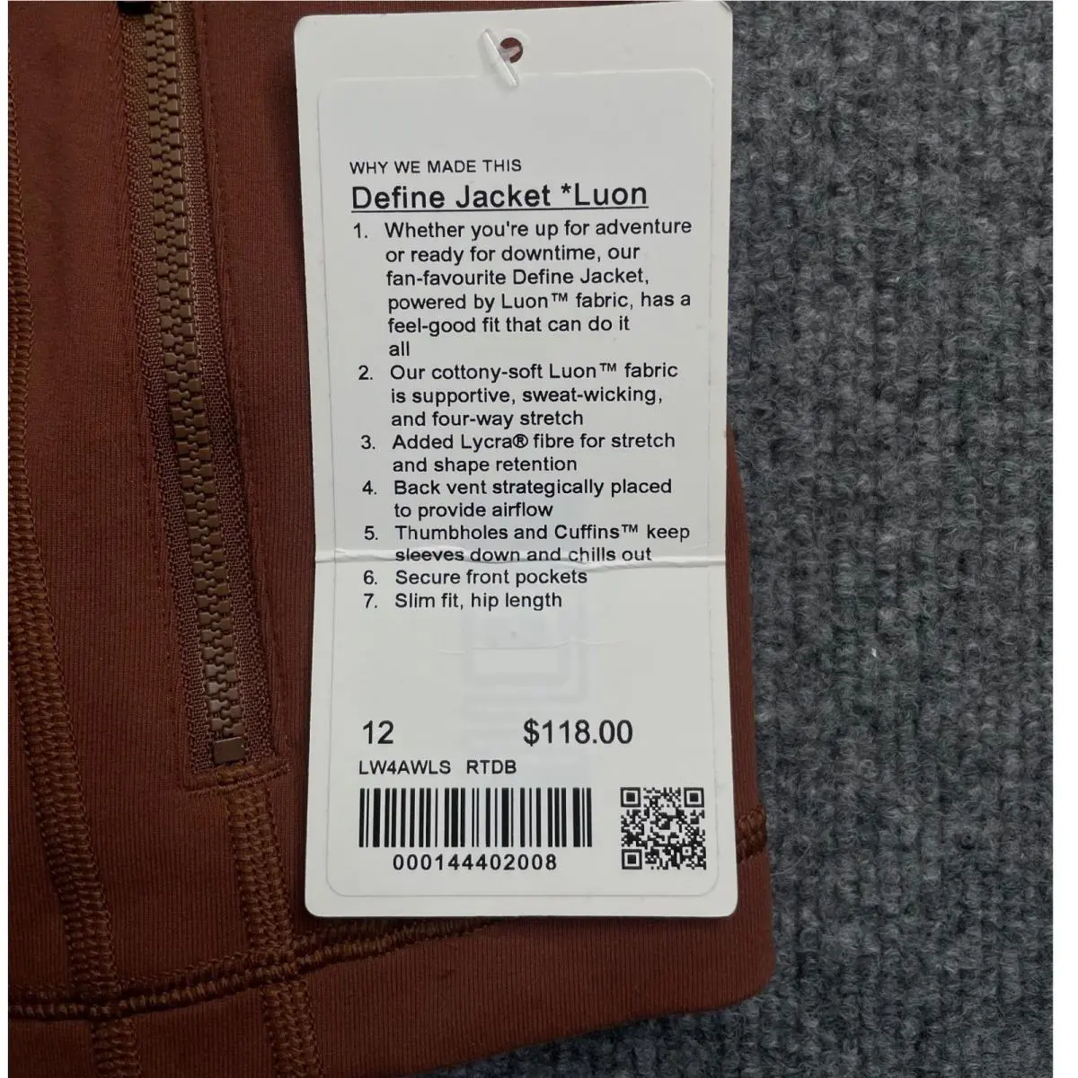Lululemon clothing - Lululemon Define Jacket Luon - Define Jacket Luon - Brown 2