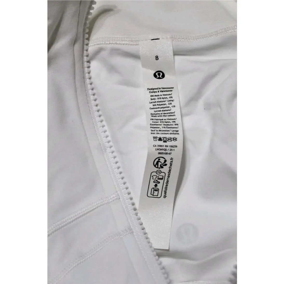 Lululemon clothing - White 3